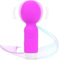 Mini Wand Massaggiatore Portatile – Vibratore Intimo Donna USB Ricaricabile, 10 Modalità, Silicone Medico, Silenzioso, Impermeabile IPX6, Compatto da Viaggio, Rosa, PassioneSegreta