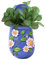 shpuuyy Blumenampel Wand - Filigran Resin Bonsai Halter | Dekorativer Bunter Blumentopf Für Studio Restaurant Wohnung Wohnzimmer Flur Balkon Garten