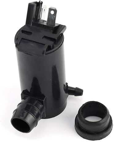CYTGOUPER 38512SDAA01 Auto Scheibenwaschpumpe,Schwarz Universal Waschanlage Waschwasserpumpe,ABS Material Windschutzscheibe Scheibenwischwasser Pumpe