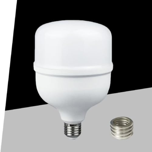TEKHOME Lampadina LED E27/E40 60W 7300LM, Luce Fredda 6500K, Alta Luminosità, Angolo 220°, AC230V, Non Dimmerabile, Lampadina LED Industriale per Magazzino Garage Officina – Confezione 12 Pezzi – T120