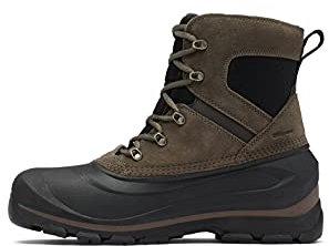 Sorel BUXTON LACE WATERPROOF Schneestiefel für Herren, Braun (Major x Black), 43 EU