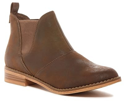 Rocket Dog Women's Maylon 2 Graham Pu Ankle Bootie Brown 6.5 M US