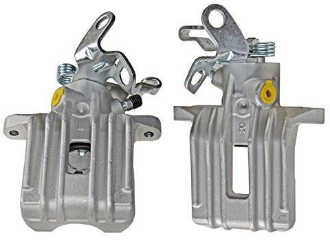 NSGMXT 2x Brake Calipers Rear Left + Right Compatible with A3 8P Golf 5 6 Leon 1P 1K0615424A 1K0615423A Diameter 38mm