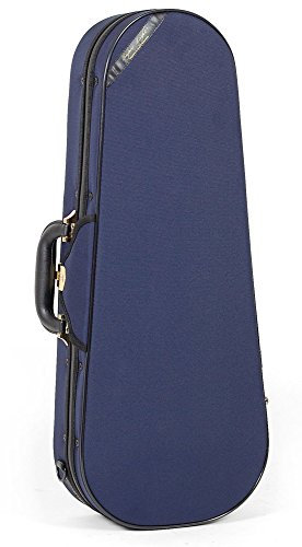 Rokkomann SuperLight Geigenkasten für Violine, Wasserabweisend, 65 cm x 27,5 cm x 14 cm, Blau