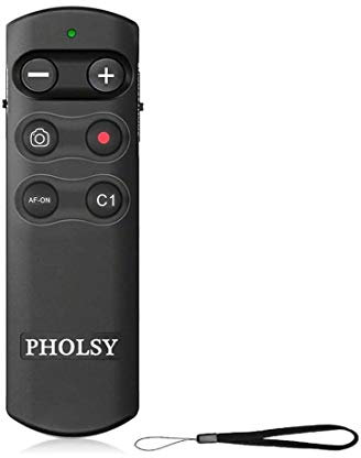 PHOLSY RMT-P1BT Bluetooth Kamera Fernbedienung Kabellose Fernauslöser Drahtlose Kompatibel mit Sony a1, a6700, a6400, a6600, a7C, a7M3, a7M4, a7RM4, a7SM3, a9, a9M2, RX0M2, RX100M7, ZV-1, ZV-E10