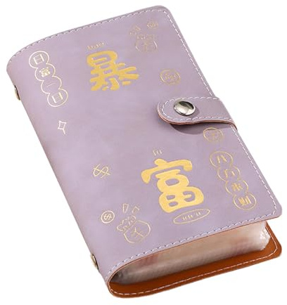 Dtaigou Livret d'économie – Classeur 2025 de grande capacité – Plusieurs compartiments – 50 feuilles – Carnet de budget avec enveloppes pour espèces pour la famille ou les particuliers