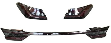 YMYYQW Antinebbia posteriore Luci per auto per fanale posteriore per Camry 2018 2019 2021 2022 V60 LED fanale posteriore freno DRL segnale dinamico posteriore retromarcia Automotive