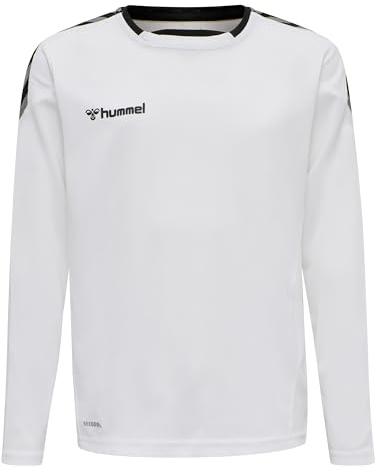 hummel Herren Authentic Poly Jersey L/S Trikot, White, 2XL