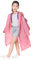 Kinder Wasserdicht Regenponcho, EVA Regenmäntel mit Kapuze für Mädchen Jungen, Kleinkind Regenanzug Regenjacke, Kinder Regencape Regenschutz für Outdoor Radfahren Wandern Camping (Rosa)