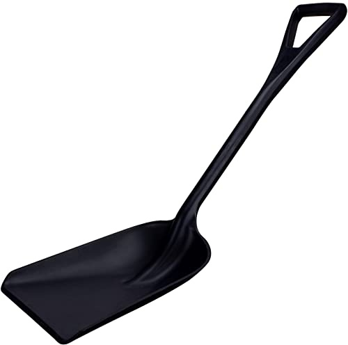 SPARTA 41076EC03 Plastic Sanitary Shovel, Food Safe Plastic Shovel For Commerical Kitchens, 11 Inches, Black