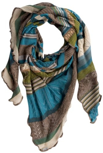 Invero, Merino triangulär scarf, Kyra, 100 % ull, Tunn, En Storlek