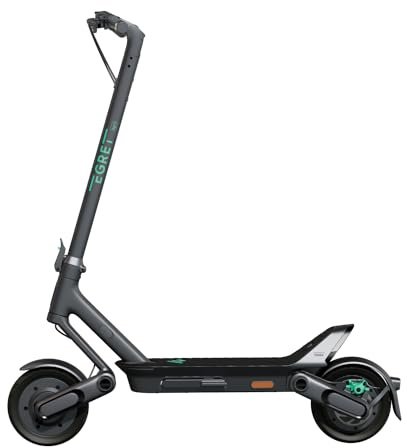 Egret Ey! 1 E Scooter mit Straßenzulassung – 500W Motor (1512W Peak), 10 Zoll Luftreifen, 65 km Reichweite, vollgefedert, LED Front- & Rücklicht, Blinker, Dreifach-Bremssystem