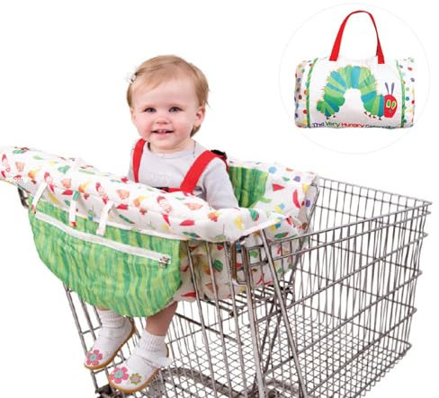Protege Caddie Bebe Bébé Protège Chariot | Supermarché Coussin Protege Chariot Bebe Portable Housse De Siège Pour Bébé Shopping 120 X 70 Cm