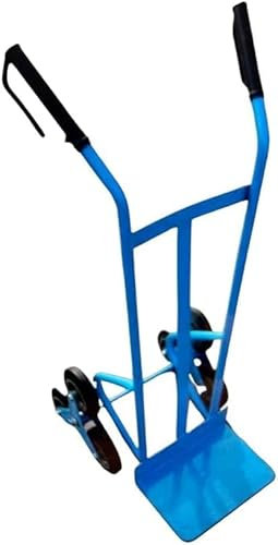 Bricoutlet - Carrello Bravetta Portacasse a 3 ruote ideale per scale portata massima KG.200 (Pedana di appoggio 35x25cm)