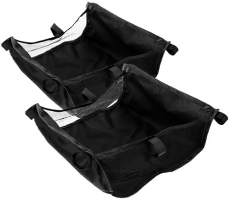 ERINGOGO 2 Stück Kinderwagen Organizer Aufbewahrungstasche Aus Robustem Material Multifunktional Für Unterkorb Und Zubehör Einfach Zu Befestigen Leicht Und Tragbar