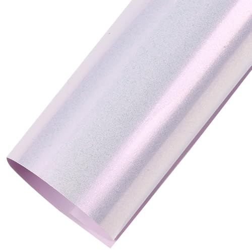 XhuangTech Pink Car Wrap Film Glossy, Self-Adhesive Car Body Sticker Air Release Bubble, Waterproof Car Paint Protection Film Exterior Interior Accessories for Car, Truck, Furniture (50×152CM)