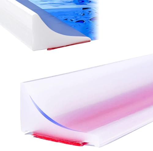 Silicone Water Stopper Shower Splash Protection, 200 cm Walk-in Shower Floor Water Barrier, Silicone Shower Threshold for Frameless Shower Door, Water Stopper Strip for Wet and Dry Separation