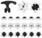 Oiieco 20pcs Golf Shoe Spikes Set, Replacement Bulk Cleats Golf with 1pcs Shoe Nail Remover,Golf Spikes Set,Traction Studs for Stability & Comfort