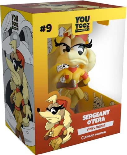 You Tooz Cuphead Vinyl figurine Sergeant O'Fera 11 cm
