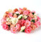 Wekuw 80 Stück Künstliche Blumenköpfe Kunstblumen Blütenköpfe Rosen Köpfe Rosen Kunstblumen Gefälschte RosenKöpfe Kunstrose Künstliche Rosen Deko für Hochzeit DIY Party Deko（4 Farben）