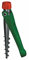 Krinner® Vario Drill Erdanker Angelzubehör als Sonnenschirmständer, Kescher- oder Angelrutenhalterung für max. 34 mm Rohrdurchmesser Erdanker Wiese Sand Made in Germany