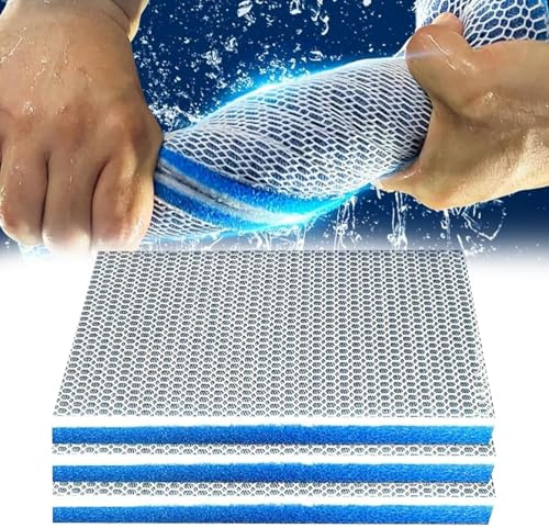 Wondora Esponja Filtro Acuario, Filtro Esponja Acuario, Filtro de Espuma Sponge, Filtro de Esponja para Acuario, Reutilizable, Adecuado para la Limpieza de Acuarios, Estanques Koi (30x20cm)