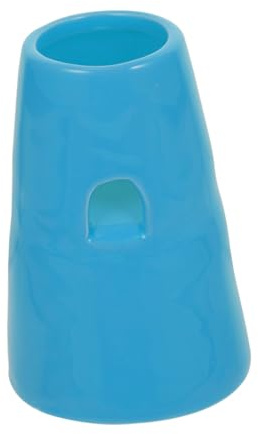 PENIKOKO Soporte para Bebedero de Mascotas Pequeño Cerámico Antideslizante 12,5 Cm Diámetro 4,5 Cm para Hámster Erizo y Otros Animales Pequeños