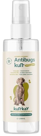 Antibugskun - Spray Antiparasitario y Repelente Natural para Perros 250g