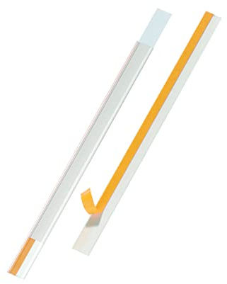 Durable Scannerschienen Scanfix inkl. Etiketten, 1000 x 40 mm, transparent, 25 Stück, 803919