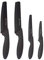 Viners Assure 4 Piece Knife Set Stainless Steel Blades with Squared Tips for Safety, Soft Grip Handles, Non-Stick Coating, Rust-Resistant, Includes Chef’s, Santoku, Utility & Paring Knives