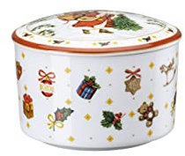 Hutschenreuther Hutschenreuter Happy Christmas Happy Christmas Dose mittel, Mehrfarbig, 13x10 CM, 02488-727441-24992