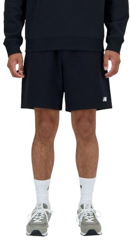New Balance Sport Essentials French Terry 7 Shorts da Uomo Black M