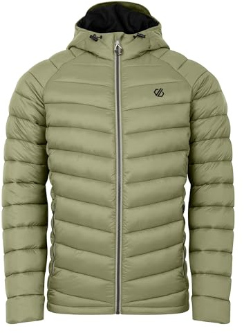 Dare 2b Giacca imbottita da uomo Torrek con cappuccio, Verde Olivina, S