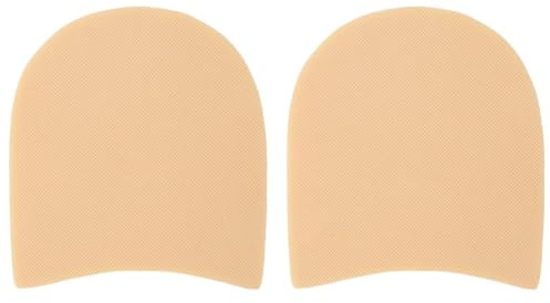 Sostituzione del Tallone in Gomma Addensare Suola Antiscivolo Accessori di Ricambio per la Riparazione delle Scarpe per Scarpe e Fondo in Pelle (YELLOW)