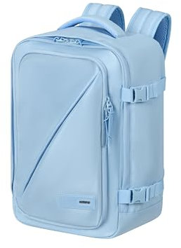 American Tourister Take2Cabin - Ryanair Handgepäcktasche unter dem Sitz,25 x 20 x 40 cm,24L, Blau (Pastel Blue)