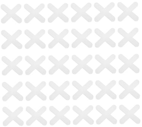 OSALADI 1000pcs Tile Grout Spacer Cross Leveling Tool for Seamless Tile Installation for Accurate Positioning and Easy Grouting