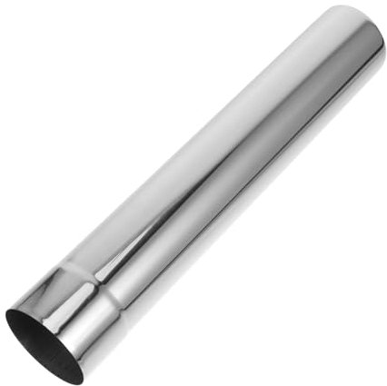 Toyvian Insert De Conduit De Cheminée en Acier Inoxydable pour Poêle De Camping Tuyau Droit Et Flexible 1 Pièce