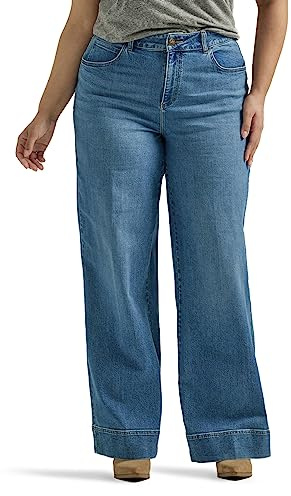 Lee Women's Legendary High Rise Trouser Jeans Jeans