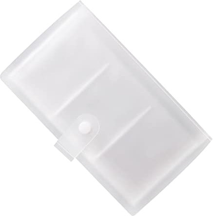 120 Aufbewahrung von Visitenkarten Visitenkartenhalter Namenskarten-Aufbewahrungshalter tragbar Visitenkartenbuch Aufbewahrungsheft Geschäftskartenhalter Visitenkartenetui Plastik