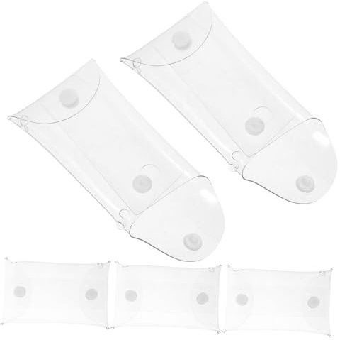 GARVALON Elegante Schaukasten-displaybox 5 Stück PVC Actionfigur Puppentasche Für Sammlerstücke Schmuckaufbewahrung 7 X 12 cm