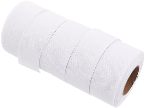 SUPVOX Ruban Adhésif Textile pour Ourlets de Vêtements 3,5 Cm X 5 M – Lot de 5 Rouleaux – Bandes Thermocollantes pour Arêtes de Poisson – Accessoires de Couture pour Finitions