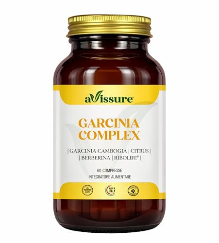 avissure™ Garcinia Complex, Garcinia Cambogia, Citrus e Cromo, 60 Compresse