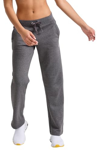 Champion, Fleece, Comfortable Lounge Pants for Women, 31 Pantalones Deportivos, Gris (Granite Heather), X-Small para Mujer