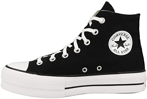 Converse Hi Platform 560845C Nero Bianco Nero Bianco/6 - 36 1/2