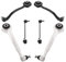 maXpeedingrods - Braccio di controllo per braccio oscillante anteriore superiore e inferiore, per CLK A209C209, classe C W203 CL203 S203, SLK R171