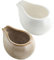 Operitacx 2 Pezzi Mini Brocca Ceramica Per Latte, Lattiera Da 100ml Per Caffè E Latte Art, Piccola Brocca in Ceramica Bianca Per Salse E Creamer