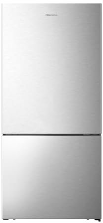 Hisense RB650N4ACE Frigorifero Combinato Total No Frost, Inox, 185x60cm, Classe E, 300L