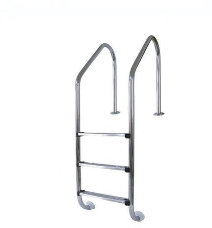 Barre d'appui de sécurité pour Piscine,Échelle de Piscine,pour Piscine intérieure extérieure(5 Steps)