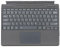 Teclado Portátil para Surface Pro 9, Teclado Inalámbrico Bluetooth Delgado para Tabletas con Touchpad, Conmutable Entre Tabletas y Portátiles (Sin retroiluminación)