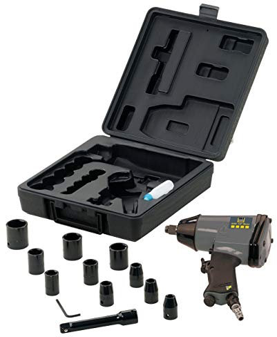 Schneider Druckluft GmbH Schneider airsystems SGS Druckluft Schlagschrauber mit Steckschlüssel-Set (10-teilig), Druck: 6,3 bar DGKD322820